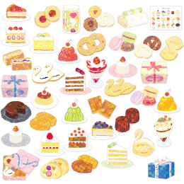 Hako Stickers Patisserie i gruppen Skapande & Hobby / Skapa / Stickers hos Pen Store (134535)