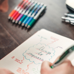 Energel BL77 Rollerballpenna 0.7 6-set i gruppen Pennor / Skriva / Bläckpennor hos Pen Store (134573)