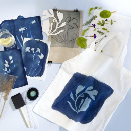 DIY-kit Cyanotype Skapa egna cyanotypi-tryck i gruppen Skapande & Hobby / Tekniker / Cyanotypi hos Pen Store (134599)