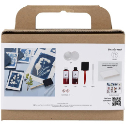 Mini DIY-kit Cyanotype Skapa egna cyanotypi-tryck i gruppen Skapande & Hobby / Tekniker / Cyanotypi hos Pen Store (134600)