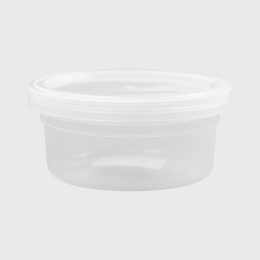 Plastburk med lock 125ml 20-pack i gruppen Konstnärsmaterial / Målartillbehör / Verktyg och tillbehör hos Pen Store (134604)