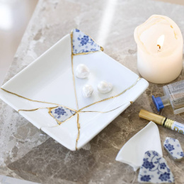 DIY Kintsugi Lagnings-kit Fat i gruppen Skapande & Hobby / Tekniker / Kintsugi hos Pen Store (134607)