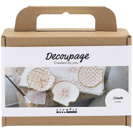 DIY Découpage-kit Snäckskal i gruppen Skapande & Hobby / Tekniker / Decoupage hos Pen Store (134609)