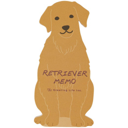 Notisblock Golden Retriever i gruppen Papper & Block / Skriva och anteckna / Post-it och notisblock hos Pen Store (134654)