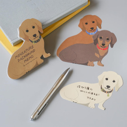 Notisblock Dachshund i gruppen Papper & Block / Skriva och anteckna / Post-it och notisblock hos Pen Store (134655)