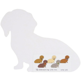 Notisblock Dachshund i gruppen Papper & Block / Skriva och anteckna / Post-it och notisblock hos Pen Store (134655)