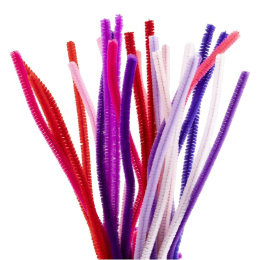 Piprensare 30 cm 25-pack Lilarosa färgmix i gruppen Skapande & Hobby / Skapa / Piprensare hos Pen Store (134697)