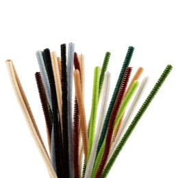 Piprensare 30 cm 25-pack Naturfärger i gruppen Skapande & Hobby / Skapa / Piprensare hos Pen Store (134699)