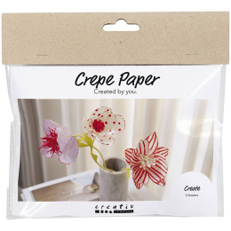 DIY-kit Pappersblommor av crepepapper Set 2 i gruppen Skapande & Hobby / Skapa / Pyssel och DIY hos Pen Store (134723)