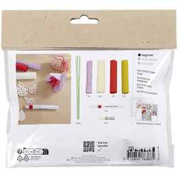 DIY-kit Pappersblommor av crepepapper Set 2 i gruppen Skapande & Hobby / Skapa / Pyssel och DIY hos Pen Store (134723)