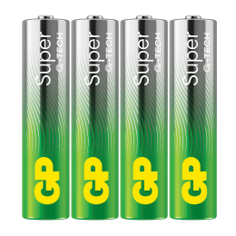 Batteri Super Alkaline AAA 4-pack i gruppen Skapande & Hobby / Hobbytillbehör / Batterier  hos Pen Store (134790)