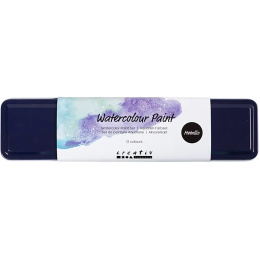 Akvarellfärg 12-set Metallic i gruppen Konstnärsmaterial / Konstnärsfärger / Akvarellfärg / Akvarellfärg för barn hos Pen Store (134822)