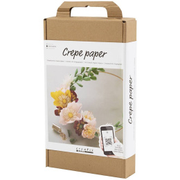 DIY-kit Pappersblommor Blomsterkrans i gruppen Skapande & Hobby / Skapa / Pyssel och DIY hos Pen Store (134830)