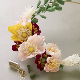 DIY-kit Pappersblommor Blomsterkrans i gruppen Skapande & Hobby / Skapa / Pyssel och DIY hos Pen Store (134830)