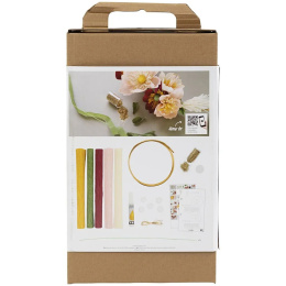 DIY-kit Pappersblommor Blomsterkrans i gruppen Skapande & Hobby / Skapa / Pyssel och DIY hos Pen Store (134830)