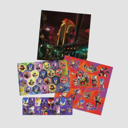 Sonic Sticker-set i gruppen Kids / Barnpyssel och kreativitet / Klistermärken hos Pen Store (134896)