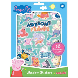 Greta Gris Fönsterstickers (3 år+) i gruppen Kids / Barnpyssel och kreativitet / Klistermärken hos Pen Store (134913)