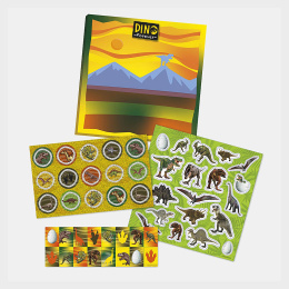 Dinosaurier Sticker-set (3 år+) i gruppen Kids / Barnpyssel och kreativitet / Klistermärken hos Pen Store (134915)
