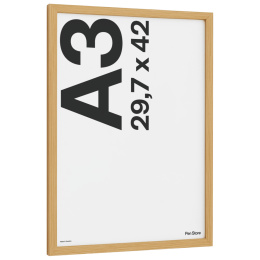 Träram Ek 29,7x42 cm A3 i gruppen Skapande & Hobby / Organisera / Ramar / Ekramar hos Pen Store (135061)