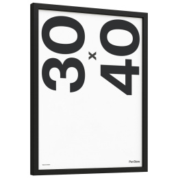 Träram Svart 30x40 cm i gruppen Skapande & Hobby / Organisera / Ramar / Svarta ramar hos Pen Store (135084)