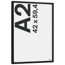 Träram Svart 42x59,4 cm A2 i gruppen Skapande & Hobby / Organisera / Ramar / Svarta ramar hos Pen Store (135087)