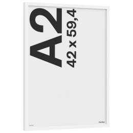 Träram Vit 42x59,4 cm A2 i gruppen Skapande & Hobby / Organisera / Ramar / Vita ramar hos Pen Store (135099)