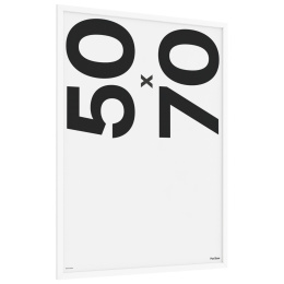 Träram Vit 50x70 i gruppen Skapande & Hobby / Organisera / Ramar / Vita ramar hos Pen Store (135100)