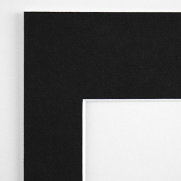 Passepartout Svart 29,7x42 cm A3 i gruppen Skapande & Hobby / Organisera / Ramar / Passepartout hos Pen Store (135121)