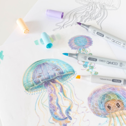 Ciao Layer & Mix 2D Starter Set Pastel i gruppen Pennor / Konstnärspennor / Illustrationsmarkers hos Pen Store (135132)