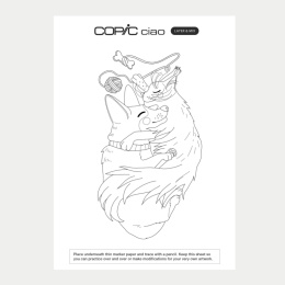 Ciao Layer & Mix 2D Starter Set Pet i gruppen Pennor / Konstnärspennor / Illustrationsmarkers hos Pen Store (135133)