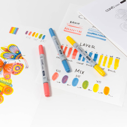 Ciao Layer & Mix 2D Starter Set Brilliant i gruppen Pennor / Konstnärspennor / Illustrationsmarkers hos Pen Store (135134)