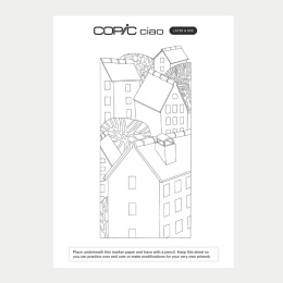 Ciao Layer & Mix 2D Starter Set Architect i gruppen Pennor / Konstnärspennor / Illustrationsmarkers hos Pen Store (135135)