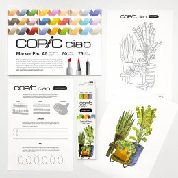 Ciao Layer & Mix 3D Starter Set Botanic i gruppen Pennor / Konstnärspennor / Illustrationsmarkers hos Pen Store (135137)