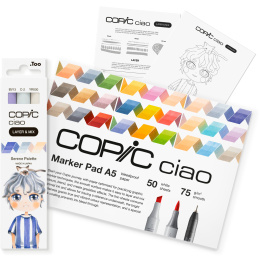 Ciao Layer & Mix Manga Starter Set Serene i gruppen Pennor / Konstnärspennor / Illustrationsmarkers hos Pen Store (135141)