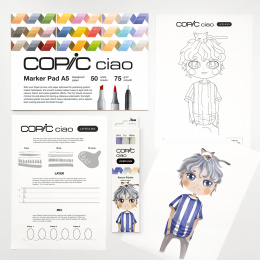 Ciao Layer & Mix Manga Starter Set Serene i gruppen Pennor / Konstnärspennor / Illustrationsmarkers hos Pen Store (135141)