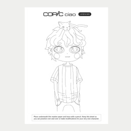 Ciao Layer & Mix Manga Starter Set Serene i gruppen Pennor / Konstnärspennor / Illustrationsmarkers hos Pen Store (135141)