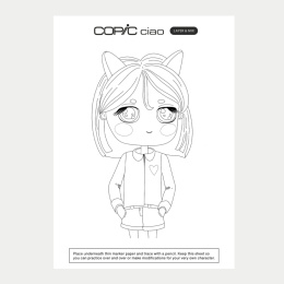 Ciao Layer & Mix Manga Starter Set Mellow i gruppen Pennor / Konstnärspennor / Illustrationsmarkers hos Pen Store (135143)