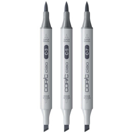 Ciao Shade Set Dark Cool Gray 4-pack i gruppen Pennor / Konstnärspennor / Illustrationsmarkers hos Pen Store (135146)