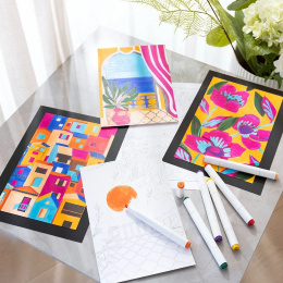 Markers 48-set i gruppen Pennor / Konstnärspennor / Illustrationsmarkers hos Pen Store (135226)