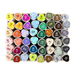 Markers 48-set i gruppen Pennor / Konstnärspennor / Illustrationsmarkers hos Pen Store (135226)