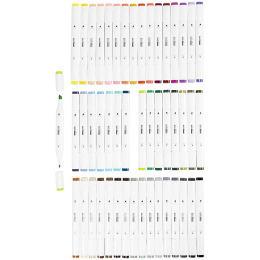 Markers 48-set i gruppen Pennor / Konstnärspennor / Illustrationsmarkers hos Pen Store (135226)
