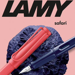 Safari Reservoar Sunset Medium i gruppen Pennor / Fine Writing / Reservoarpennor hos Pen Store (135250)
