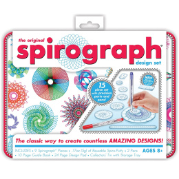 Original Spirograph Ritset i plåtask i gruppen Kids / Barnpyssel och kreativitet / Pyssellådor hos Pen Store (135382)