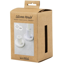 Silikonformar Ljusstake 2-pack i gruppen Skapande & Hobby / Tekniker / Gjutning hos Pen Store (135422)