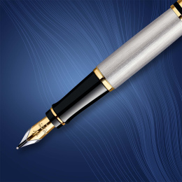 Expert Steel/Gold Reservoar i gruppen Pennor / Fine Writing / Reservoarpennor hos Pen Store (135459_r)