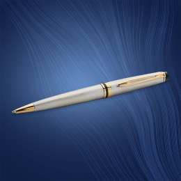 Expert Steel/Gold Kulpenna i gruppen Pennor / Fine Writing / Kulspetspennor hos Pen Store (135461)