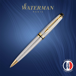 Expert Steel/Gold Kulpenna i gruppen Pennor / Fine Writing / Kulspetspennor hos Pen Store (135461)