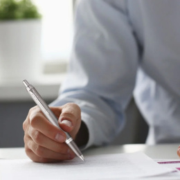 IM Rituals Gradient Grey/Chrome Kulpenna i gruppen Pennor / Fine Writing / Kulspetspennor hos Pen Store (135490)