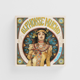 Alphonse Mucha Coloring Book i gruppen Skapande & Hobby / Böcker / Målarböcker för vuxna hos Pen Store (135494)