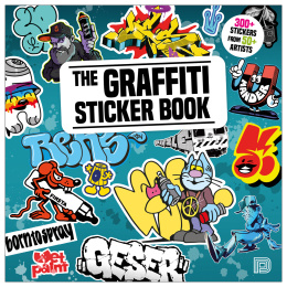 The Graffiti Sticker Book: 300+ stickers i gruppen Skapande & Hobby / Skapa / Stickers hos Pen Store (135495)